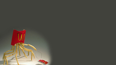 Ketchup mcdonalds Simple Background