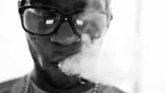 Kid cudi monochrome greyscale