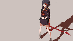Kill la Kill Matoi Ryuuko Anime anime girls dark hair miniskirt
