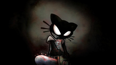 Killer dark cats Saw