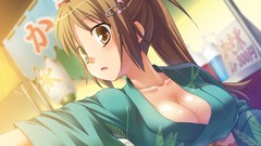 Kimono anime girls game cg