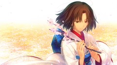 Kimono brunettes kara no kyoukai ryougi shiki type-moon 