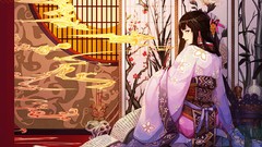 Kimono Japanese clothes original characters