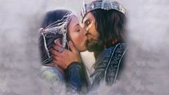 King Liv Tyler kissing brunettes viggo mortensen Arwen Aragorn 