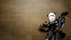 king of fighters anime girls Anime blonde Simple Background