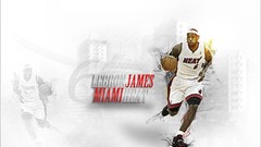 King widescreen nba lebron james miami heat