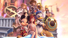 Kingdom Hearts Kairi goofy