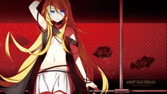 Kira skirts long hair vocaloid yuuki open shirt Lily (Vocaloid)