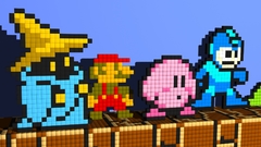 Kirby Mario mega man