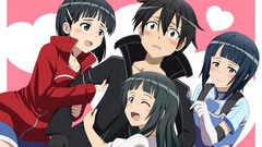 Kirigaya kazuto sword art online Kirigaya Suguha Sachi (SAO) 