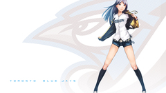 Kisaragi chihaya blue hair