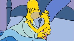 Kissing Homer Simpson The
