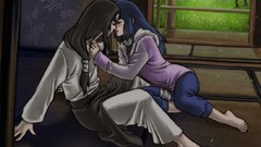 Kissing long hair hyuuga hinata hyuuga neji naruto shippuden