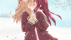 Kissing yuri game cg
