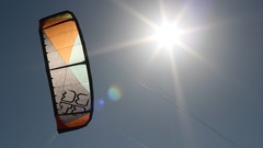 Kite lens flare Kitesurfing sun flare Kiteboarding Best Kites