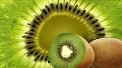 Kiwi fruits cgi artistic