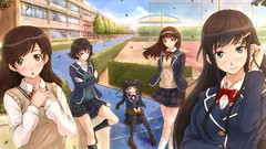 Knee socks anime girls