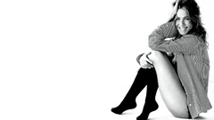 Knee socks jennifer aniston