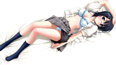 Knee socks stockings ecchi