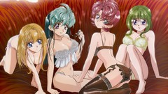 Knees together anime girls