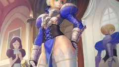 Knights armor Swords hentai