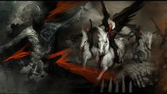 Knights awesome abstract artwork