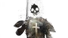 Knights Simple Background Swords