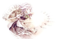 Knives maids touhou izayoi sakuya Simple Background maid 