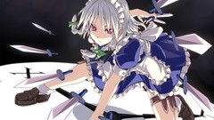 Knives maids touhou izayoi sakuya video games