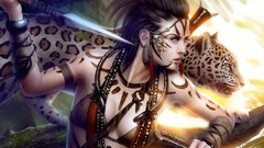 Knives wildcat Daggers fantasy art