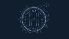 Knowledge blue background mathematics minimalistic trigonometry