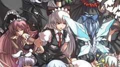 Kochiya sanae Koakuma ibuki