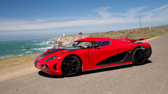 koenigsegg agera Koenigsegg fakes red cars Car road sky coast