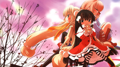 Kokonoe rin kodomo no jikan striped legwear Kagami Kuro Usa Mimi