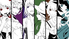 Komeiji koishi brunettes hats