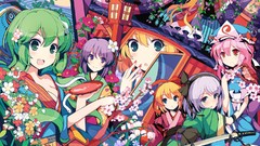 Konpaku youmu kochiya sanae touhou alice margatroid yakumo 