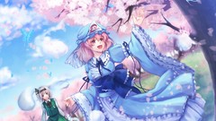 Konpaku youmu touhou saigyouji yuyuko