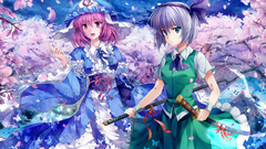 Konpaku youmu touhou saigyouji yuyuko Japanese clothes Perfect 
