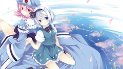 Konpaku youmu touhou saigyouji yuyuko Natsume Japanese clothes