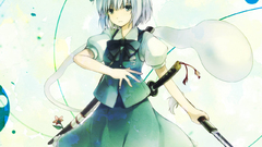Konpaku youmu white background