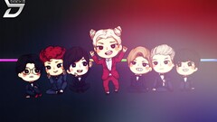 Korean gradient Simple Background blonde redhead deviantart