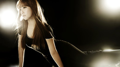 Korean Kim Taeyeon black