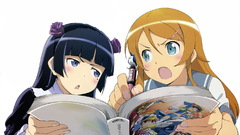 Kousaka kirino open mouth