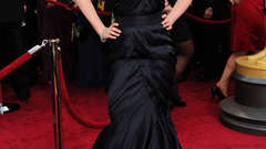 Kristen Stewart black dress