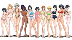 Kuchiki rukia swimsuits Simple