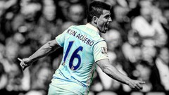 Kun aguero soccer HDR Photography Manchester City
