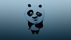 Kung Fu Panda minimalistic