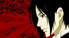 Kuroshitsuji sebastian michaelis red