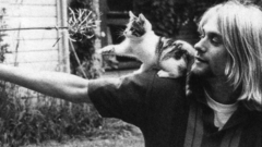 Kurt cobain grayscale Kittens