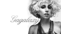 Lady gaga lipstick blondes green eyes singers bead necklaces